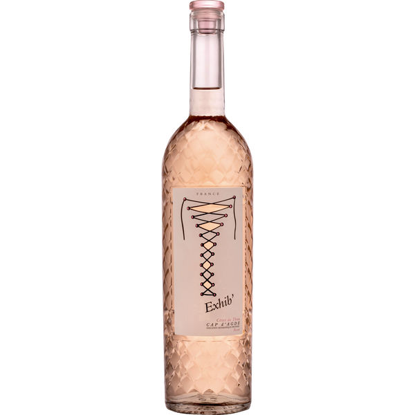 Exhib Côtes de Thau Cap D'Agde IGP Dry Rosé 12% 0.75l_0