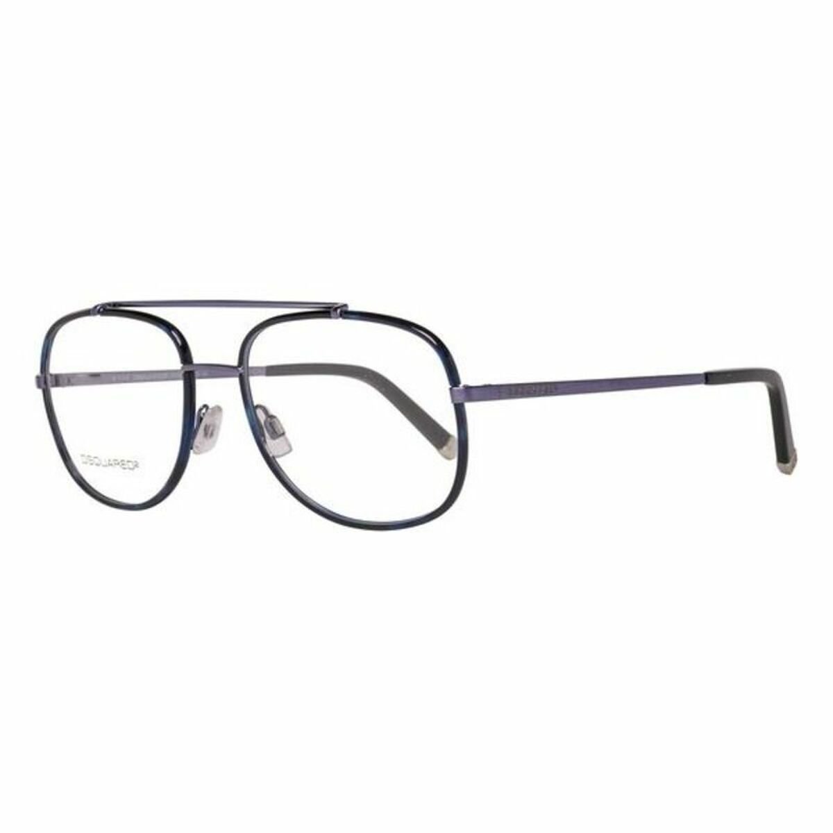 Men'Spectacle frame Dsquared2 DQ5073-092-53 Blue (Ø 53 mm) (ø 53 mm)_0