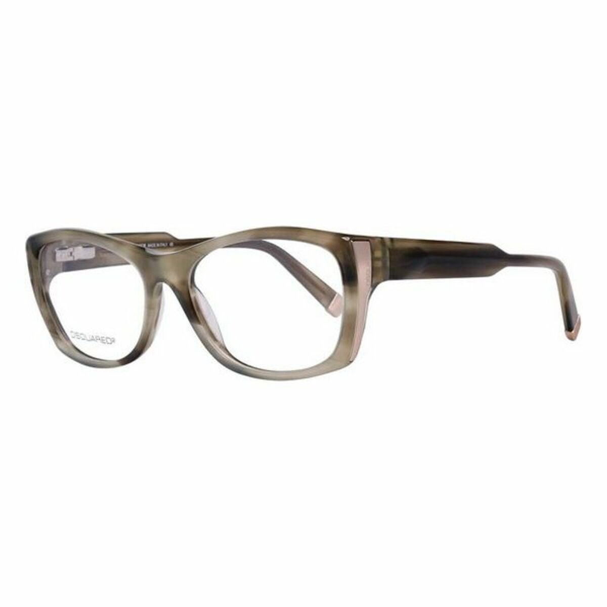 Men'Spectacle frame Dsquared2 DQ5077-098-54 Brown (Ø 54 mm) (ø 54 mm)_0