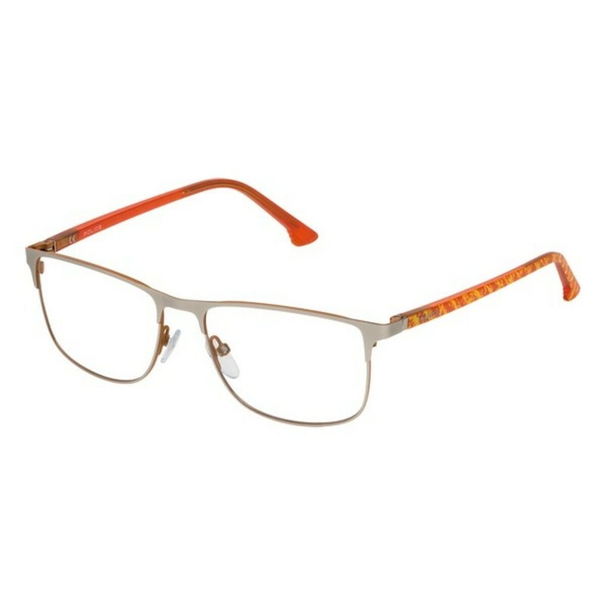 Men'Spectacle frame Police VPL396530S34 Orange (ø 53 mm)_1