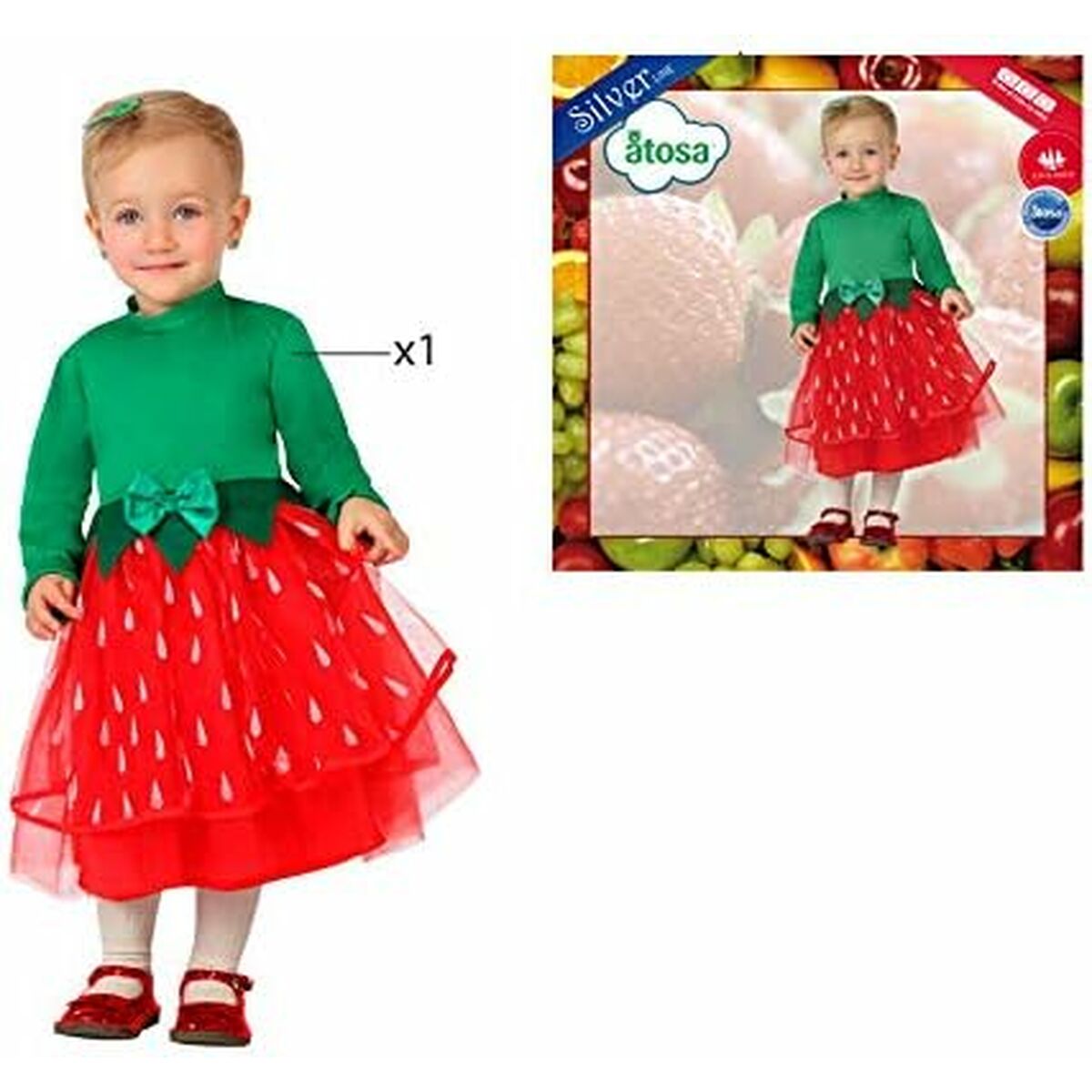 Costume for Babies Strawberry_7