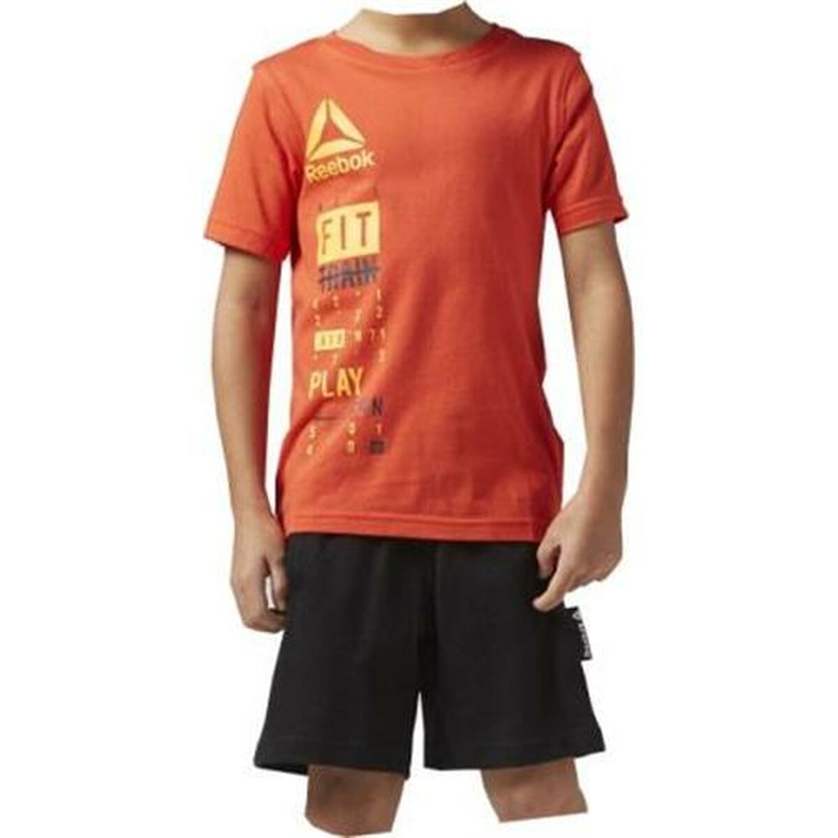 Children's Sports Outfit Reebok BK4380 Orange_4