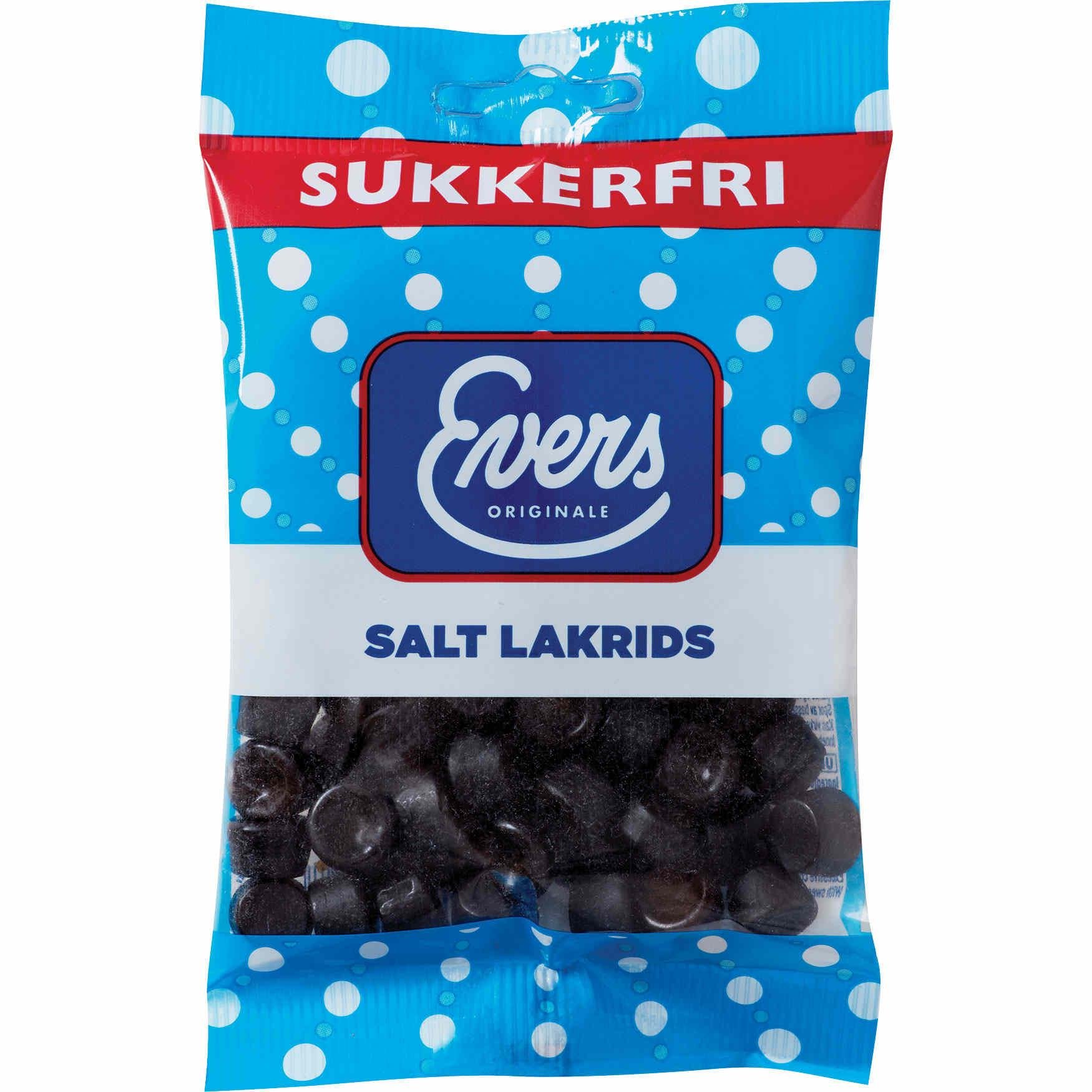 Evers Salt Licorice Sugar Free 70g_0