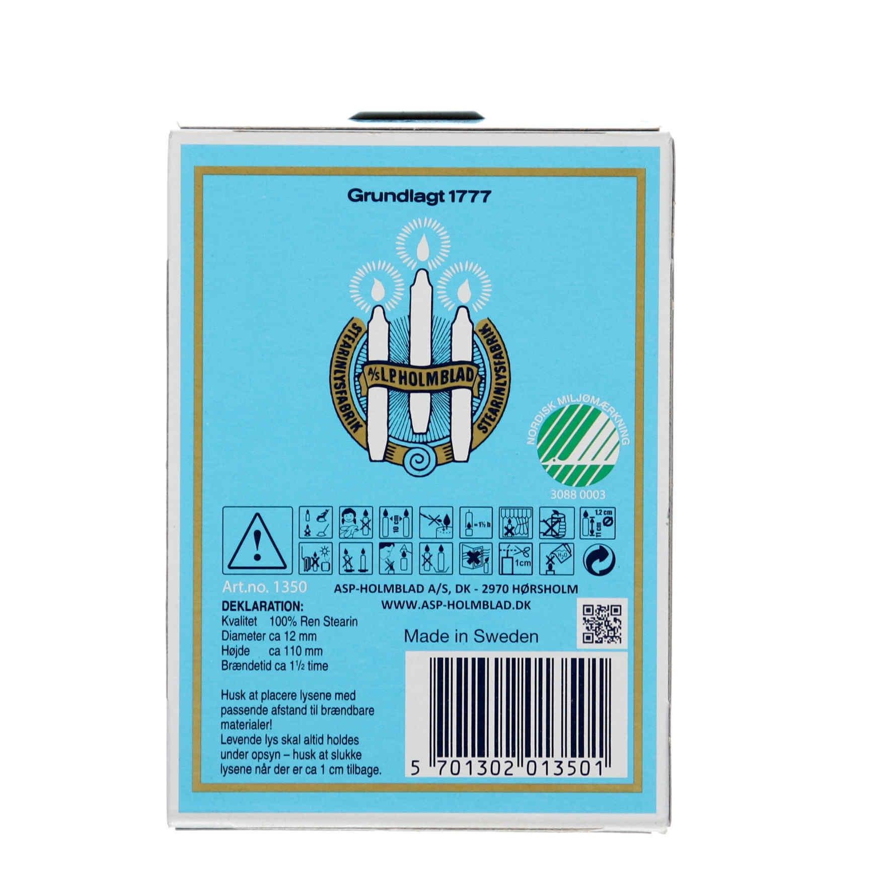 ASP Christmas tree candles in pure stearin 20pcs 1,2x11cm._1