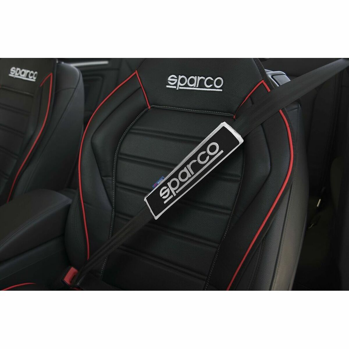 "Seat Belt Pads OPC12120001 Black"_4