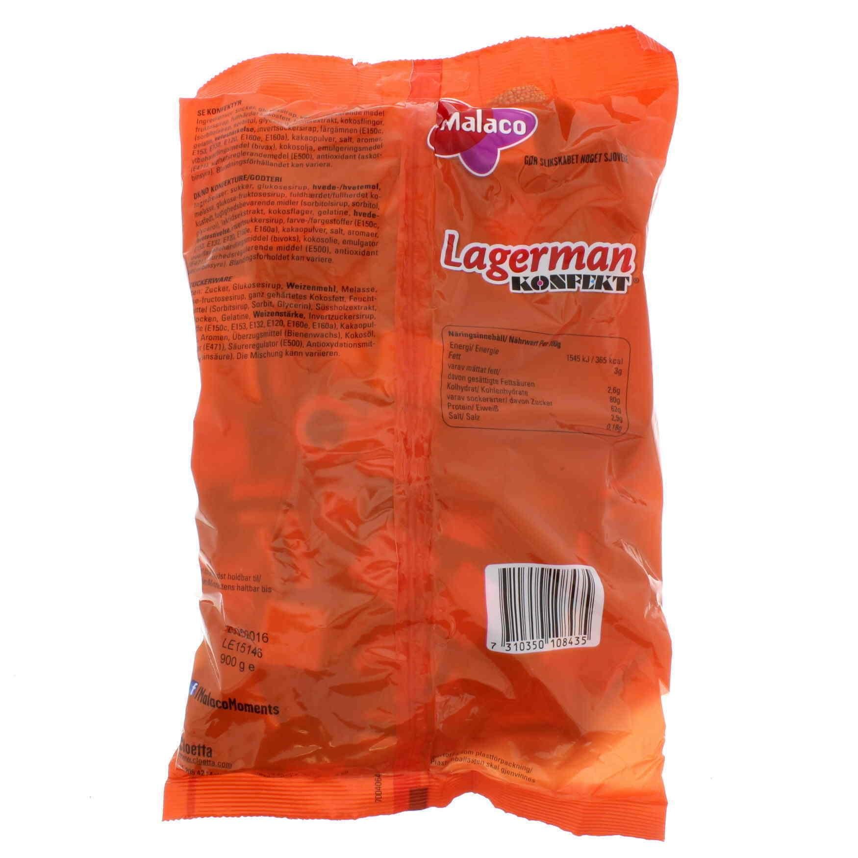 <div>Malaco Lagerman Confectionery 900g</div>_1