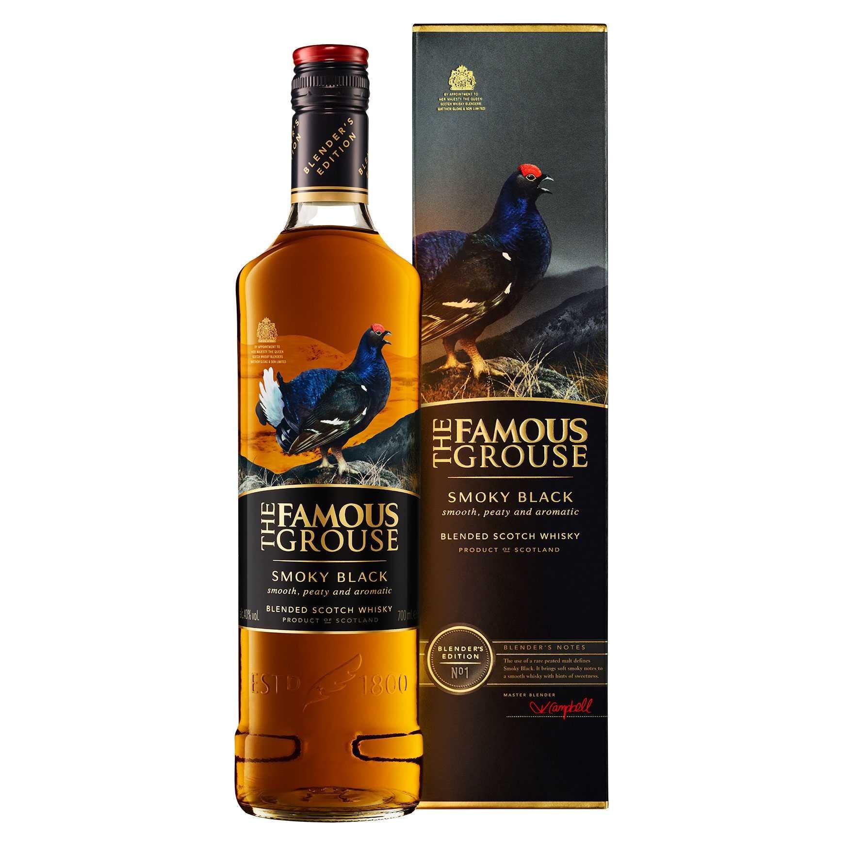 The Famous Grouse Smoky Black 40% 1l_0