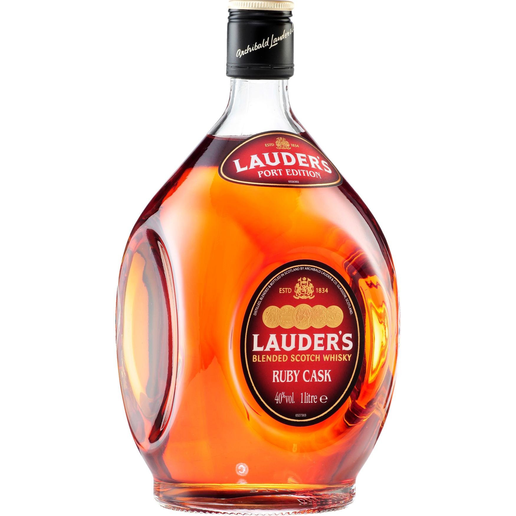 Lauder's Ruby Cask Whisky 40% 1l_0