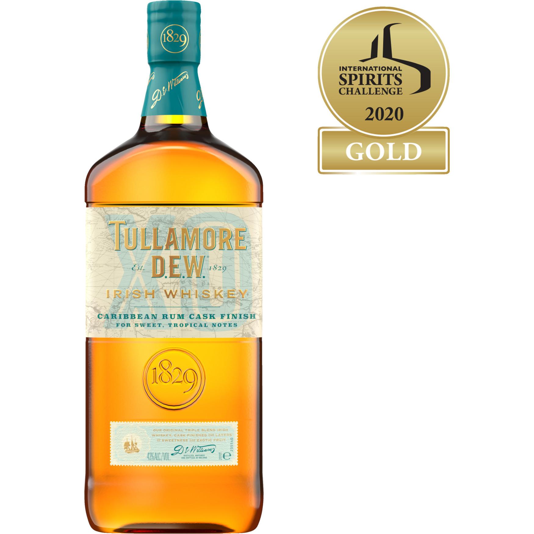 Tullamore Dew Irish Whisky XO Rum Cask 43% 1l_0