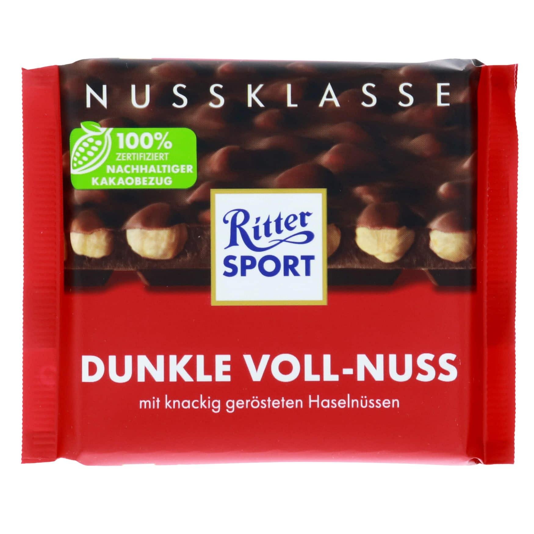 Ritter Sport Dark Whole Nut 100g_0