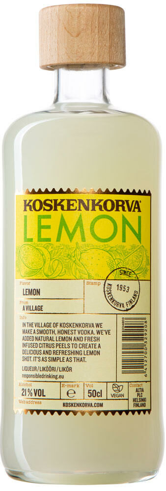 Koskenkorva Lemon 21% 0,5l_0
