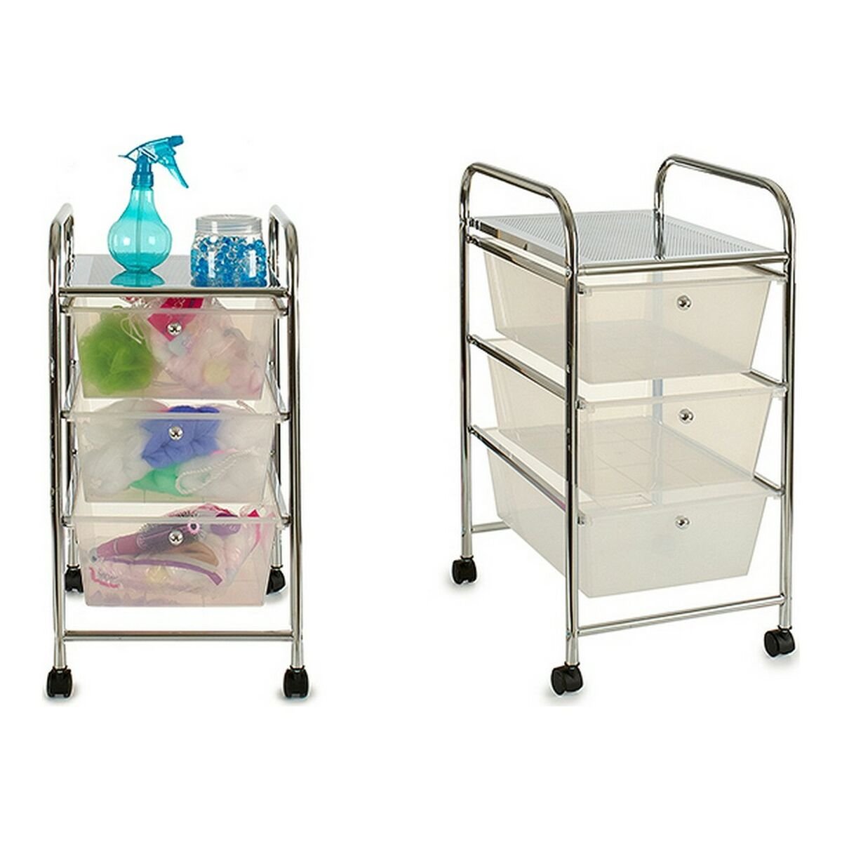 Chest of drawers Transparent (37 x 61 x 32 cm)_3