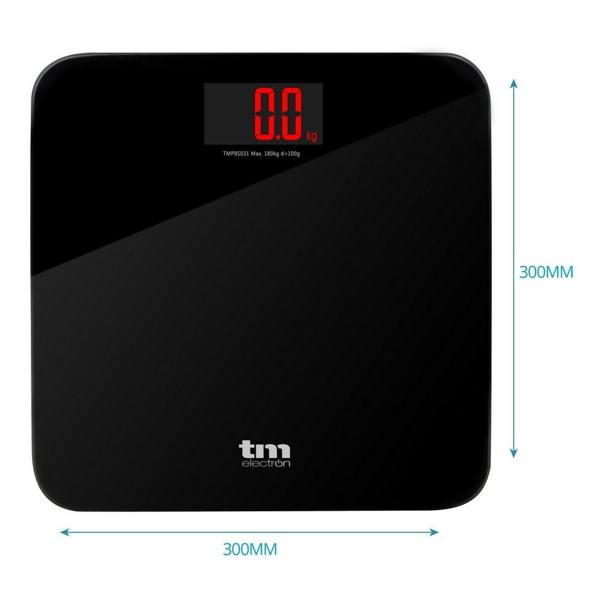 Digital Bathroom Scales TM Electron Black_4