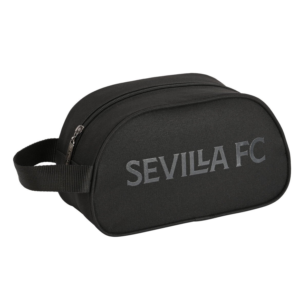 "School Toilet Bag Sevilla Fútbol Club Teen Black (26 x 15 x 12 cm)"_1