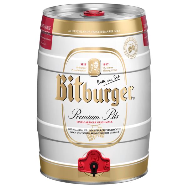 Bitburger Premium Pils 4,8% 5l_0