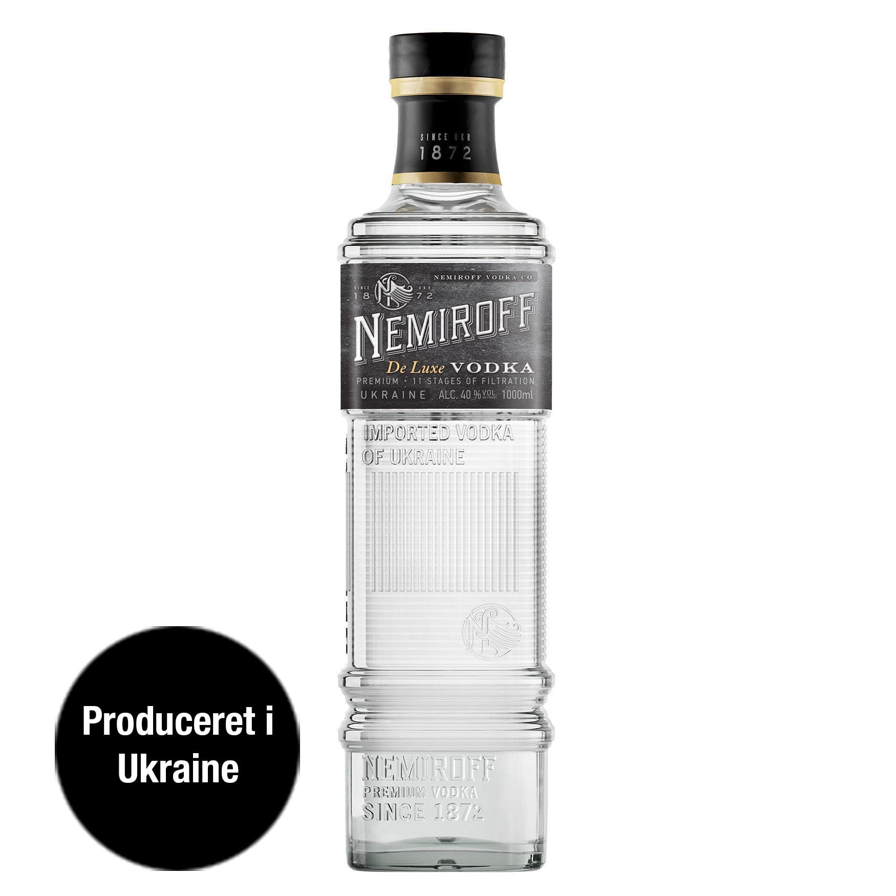 Nemiroff De Luxe Vodka 40% 1l_0