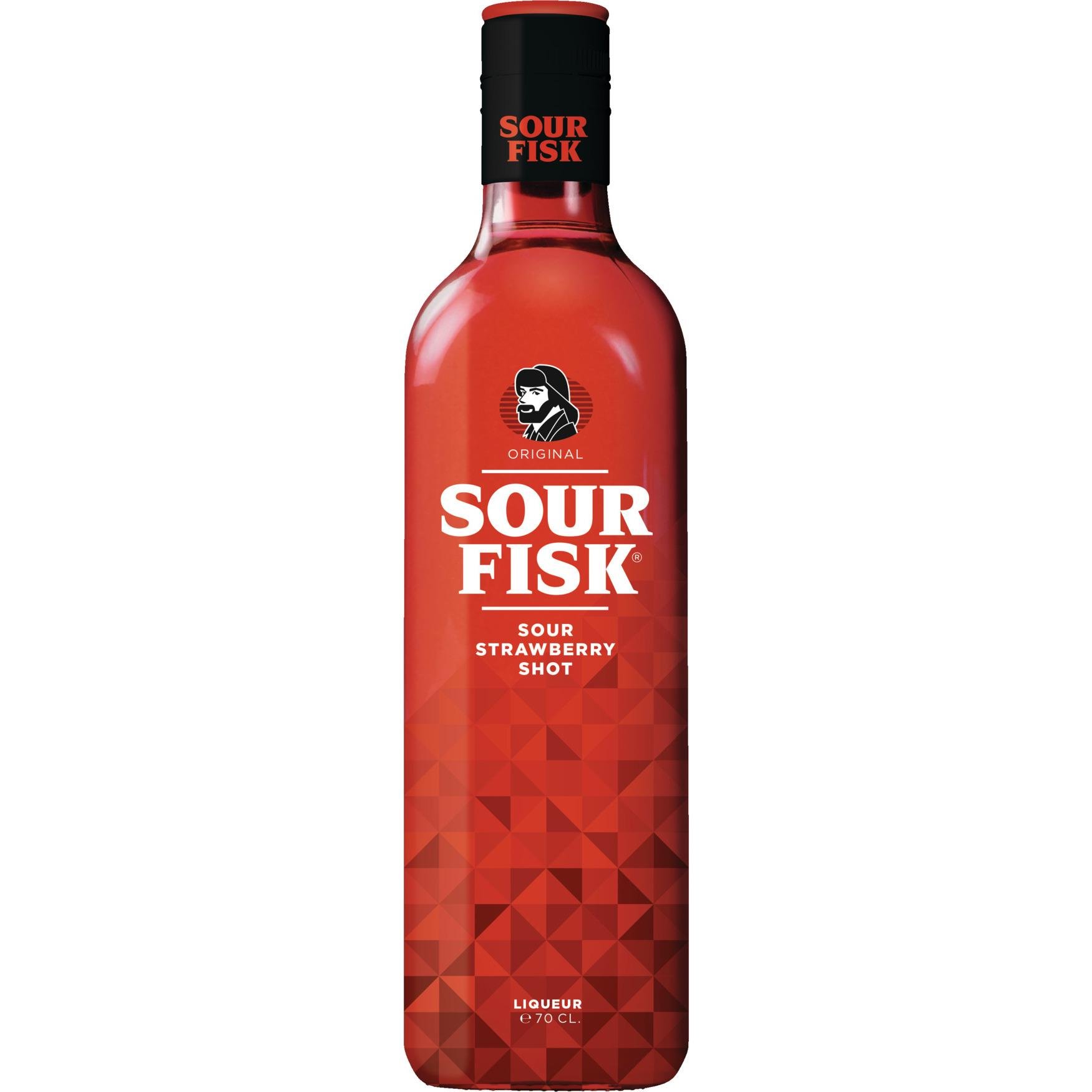Sour Fisk Sour Strawberry Shot 15% 0,7l_0