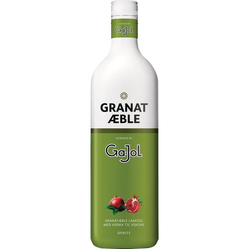 Ga-Jol Vodka Shot Granatæble 16,4% 1l_0