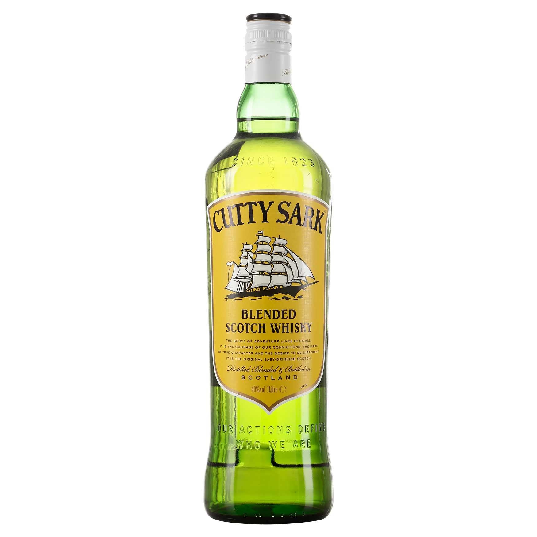 Cutty Sark Blended Scotch Whisky 40% 1l_0