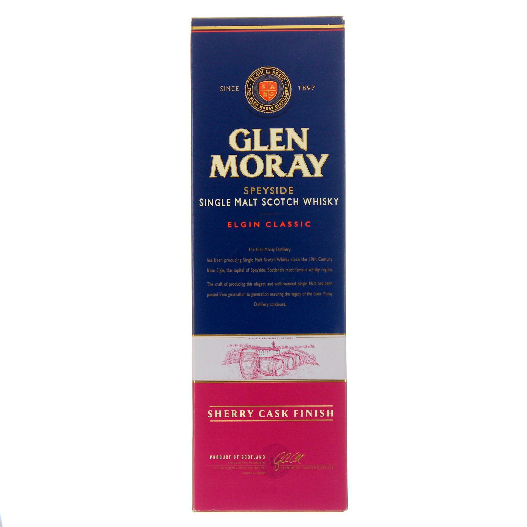 Glen Moray Whisky Sherry Cask 40% 0,7l_0