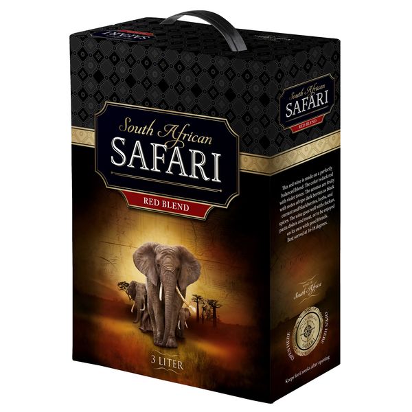 South African Safari Cape Dry Red 3l_0