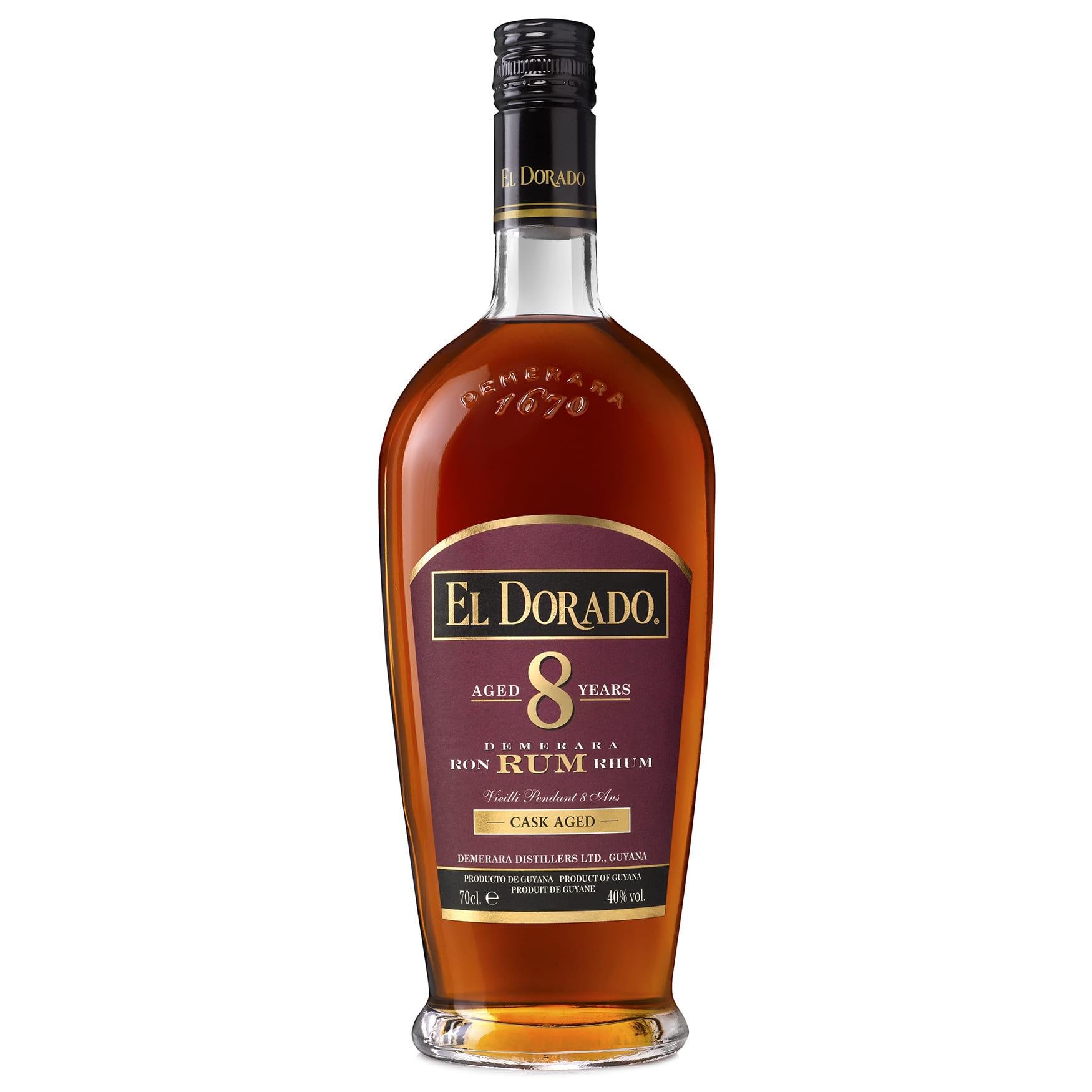 El Dorado Rum 8 YO 40% 0,7l_0