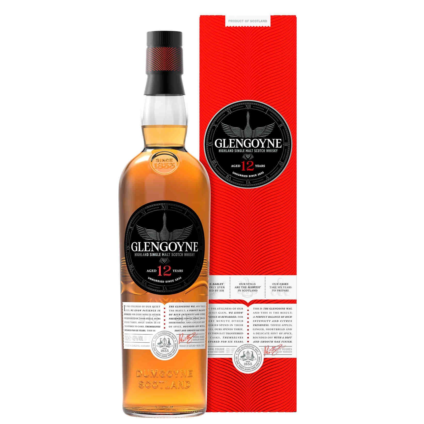 Glengoyne Highland Single Malt Scotch Whisky 12YO 43% 0,7l_0