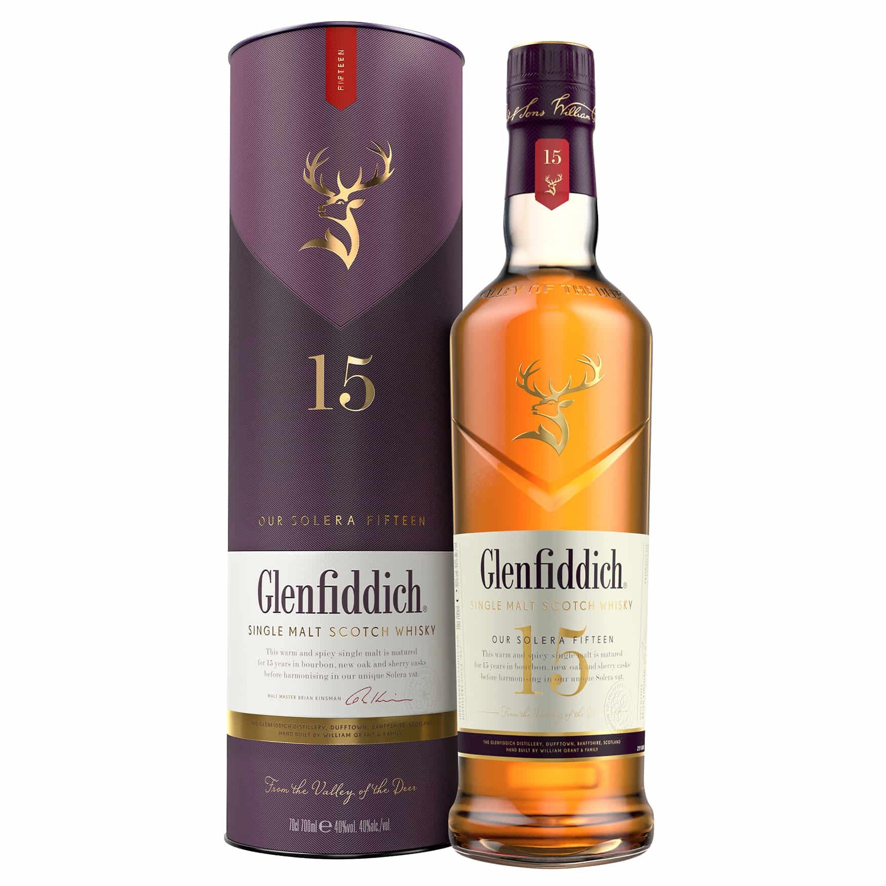 Glenfiddich Single Malt Scotch Whisky 15yo 40% 0,7l_0