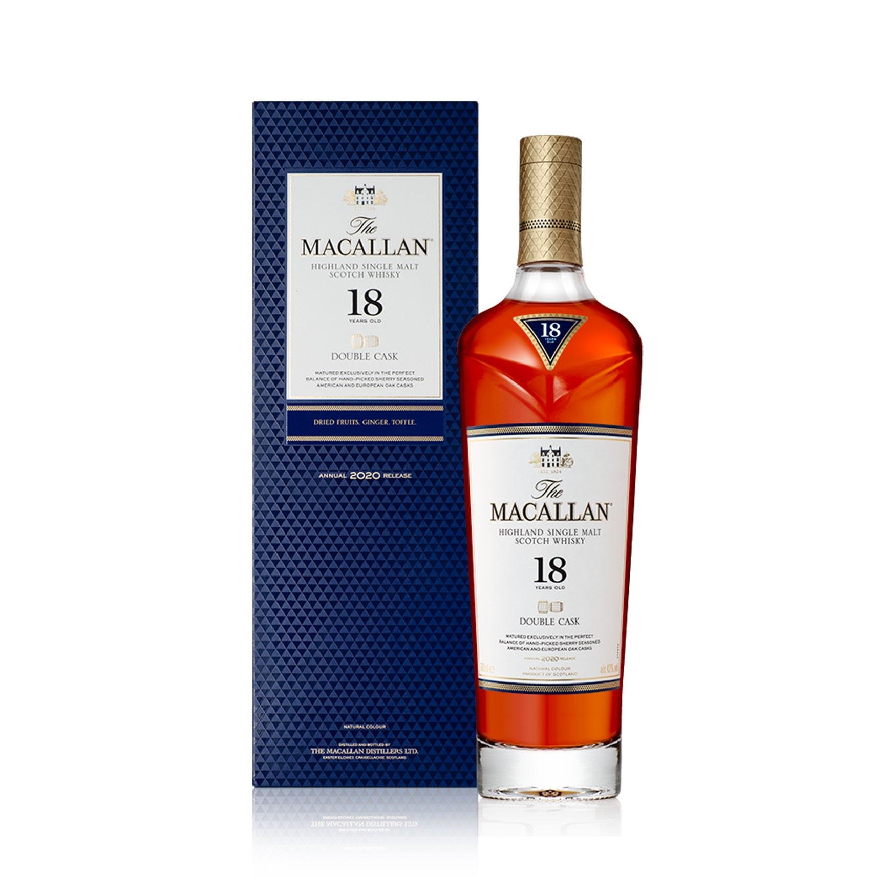 Macallan Highland Single Malt Whisky 18 YO Double Cask 43% 0,7l_0