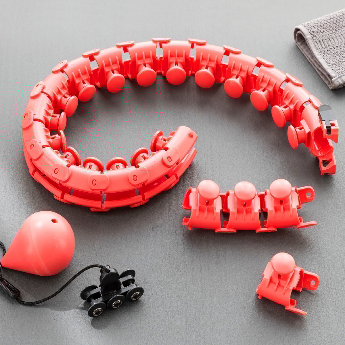 Adjustable Smart Fitness Hoop with Weight Fittehoop InnovaGoods_32