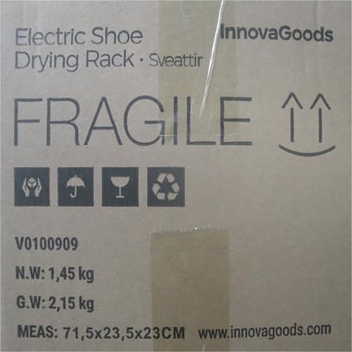 Elektrisk skotork InnovaGoods 80W Vit_28