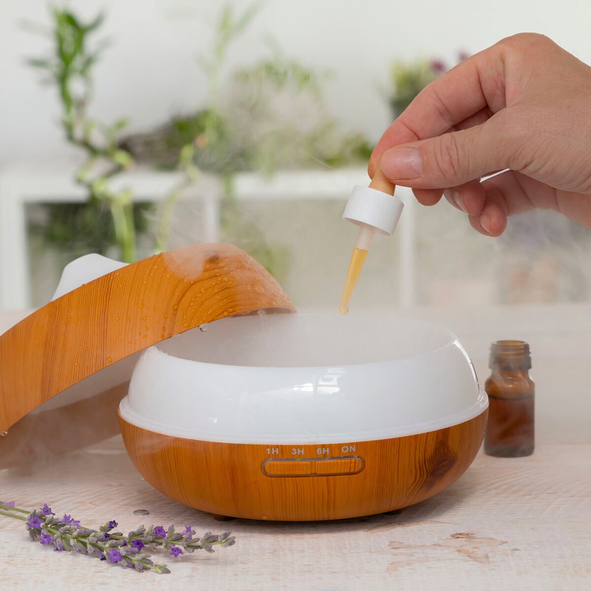 InnovaGoods Wooden-Effect Aromatherapy Humidifier_27