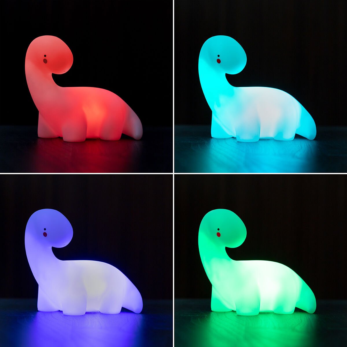 Dinosaur Multicolour LED Lamp Lightosaurus InnovaGoods_11