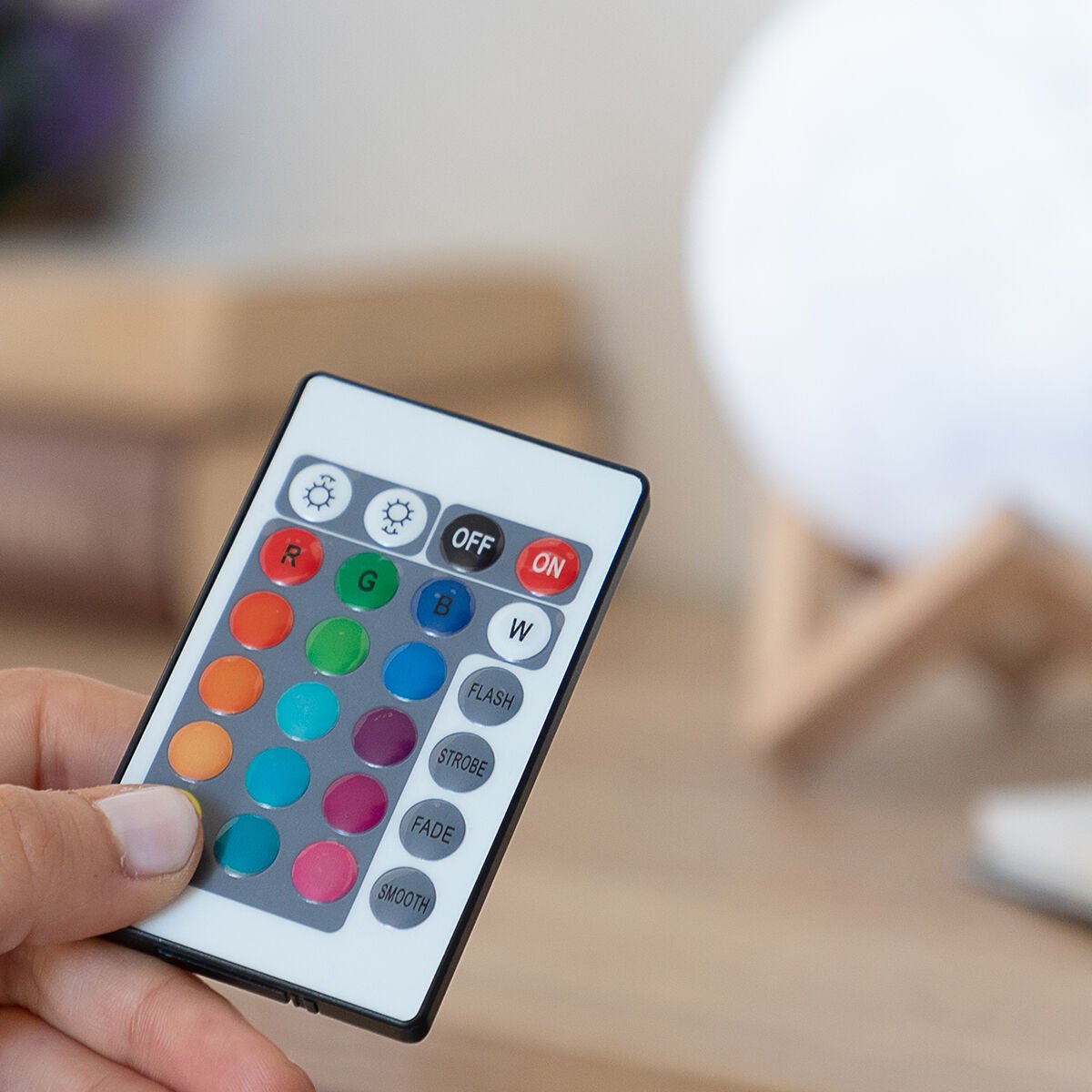 Rechargeable LED Moon Lamp Moondy InnovaGoods_5