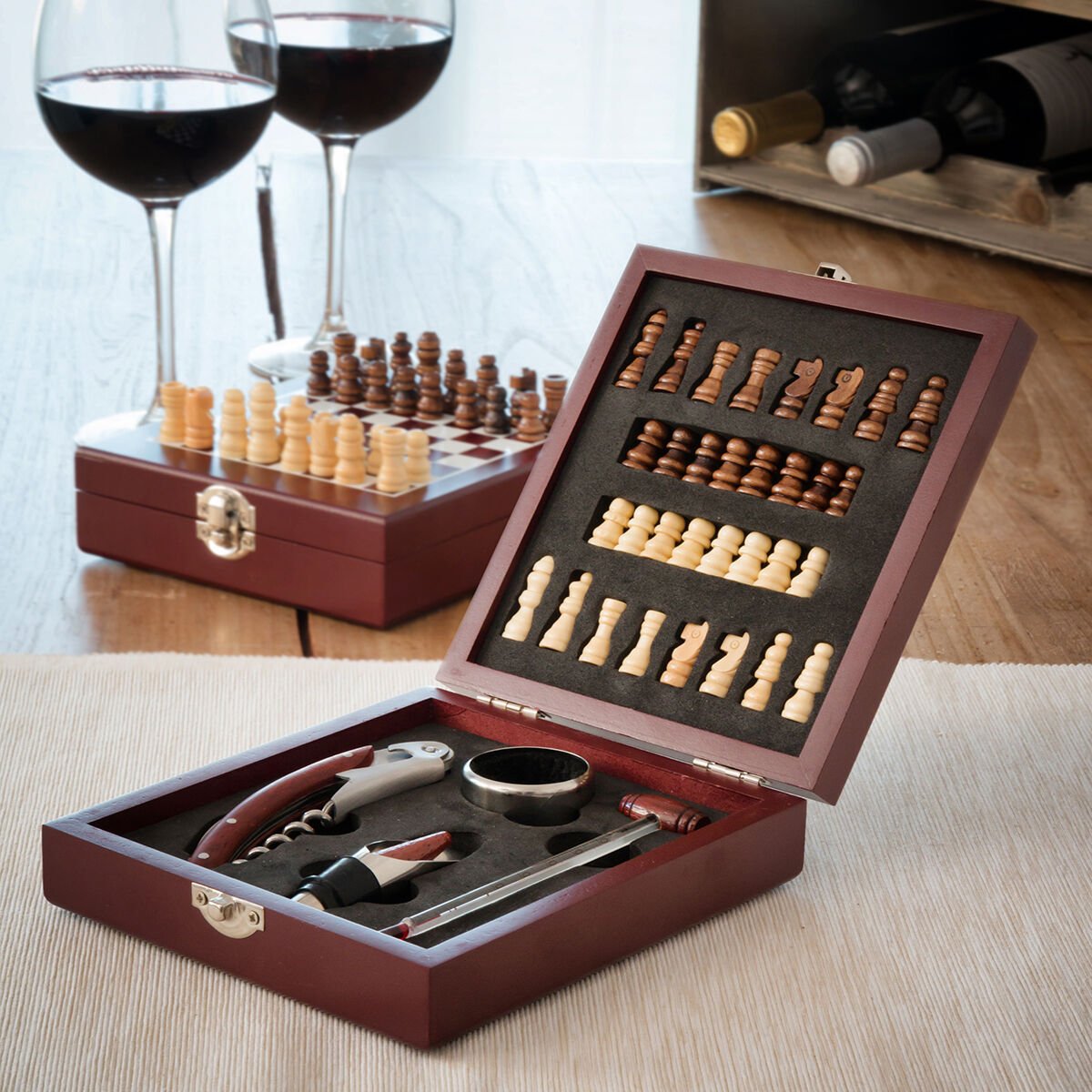 InnovaGoods Chess Wine Set (37 Pieces)_3