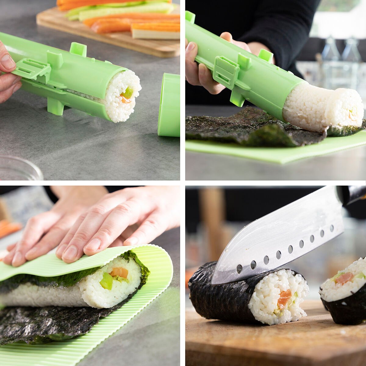 Sushi Set with Recipes Suzooka InnovaGoods 3 Pieces_16