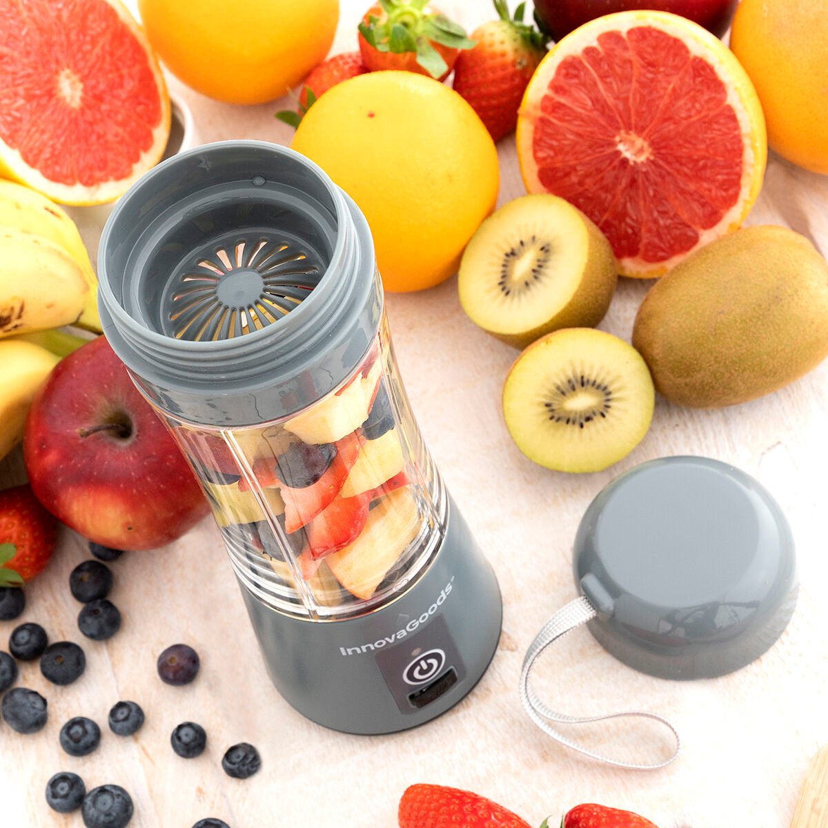 Portable Rechargeable Cup Blender Shakuit InnovaGoods_9