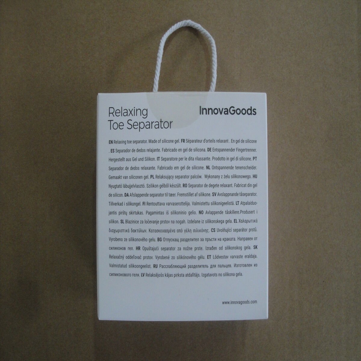 InnovaGoods Relaxing Toe Separator (Pack of 2)_20