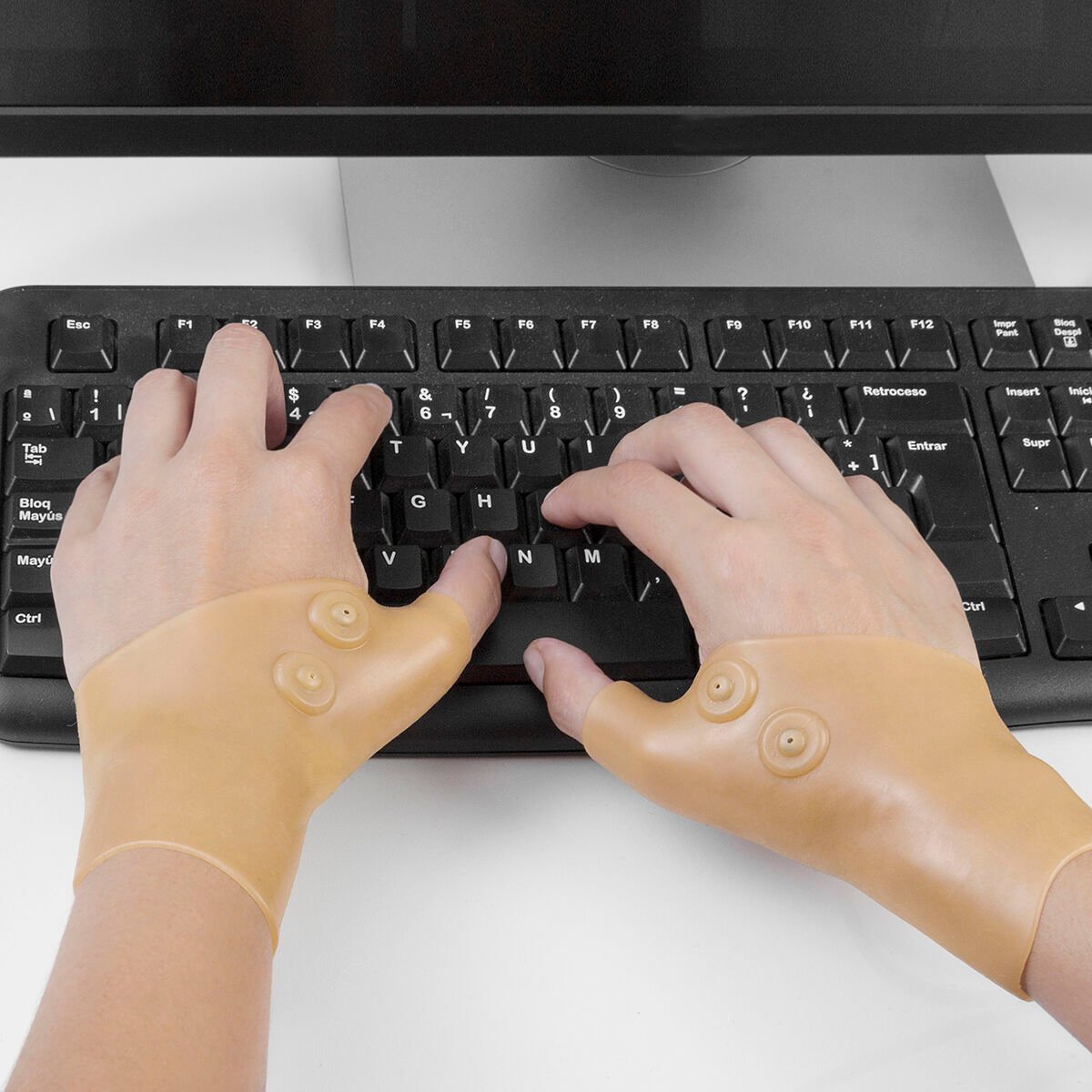 InnovaGoods Magnetic Compression Wrist Support (Pack of 2)_8