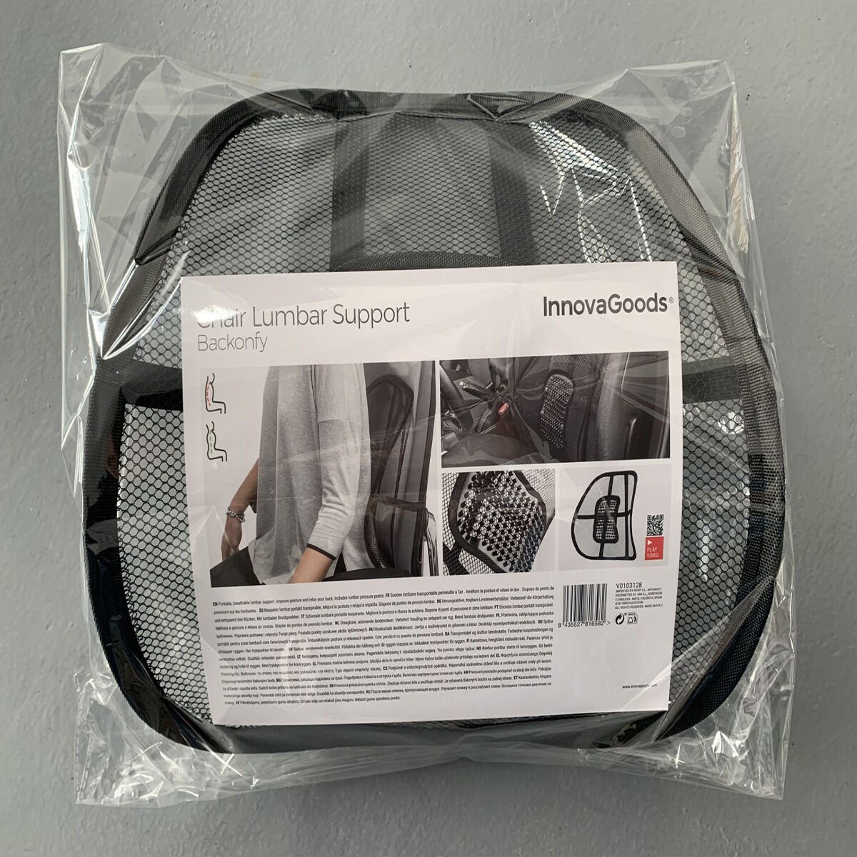 Portable Breathable Lumbar Support Backonfy InnovaGoods_19