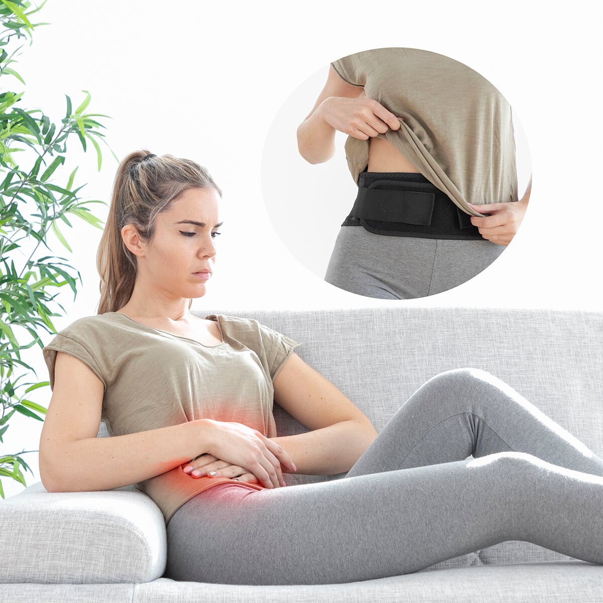 Thermal Correction Girdle with Tourmaline Magnets Tourmabelt InnovaGoods_31
