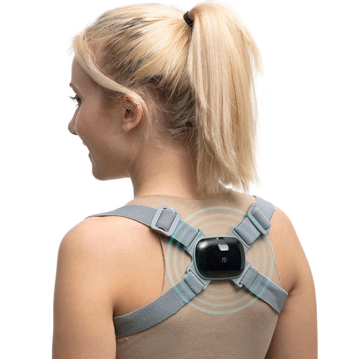 Intelligent Rechargeable Posture Trainer with Vibration Viback InnovaGoods_7