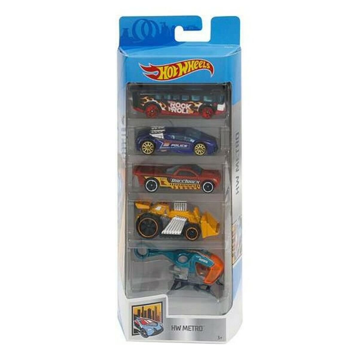 Set of 5 Cars Hot Wheels Selection_3