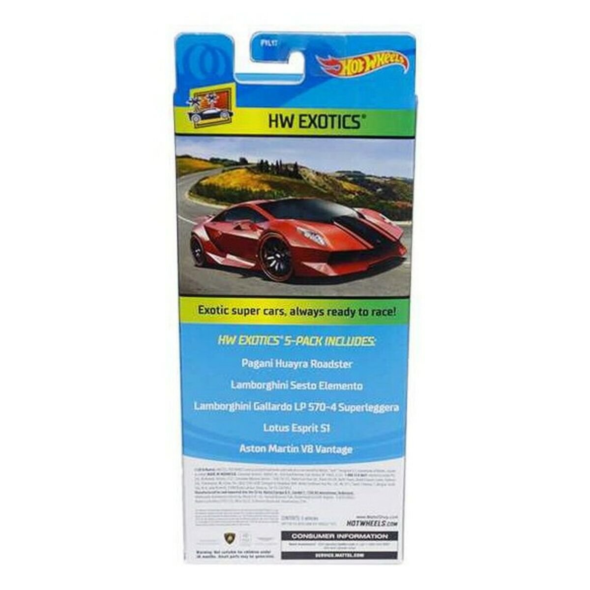 Set of 5 Cars Hot Wheels Selection_5