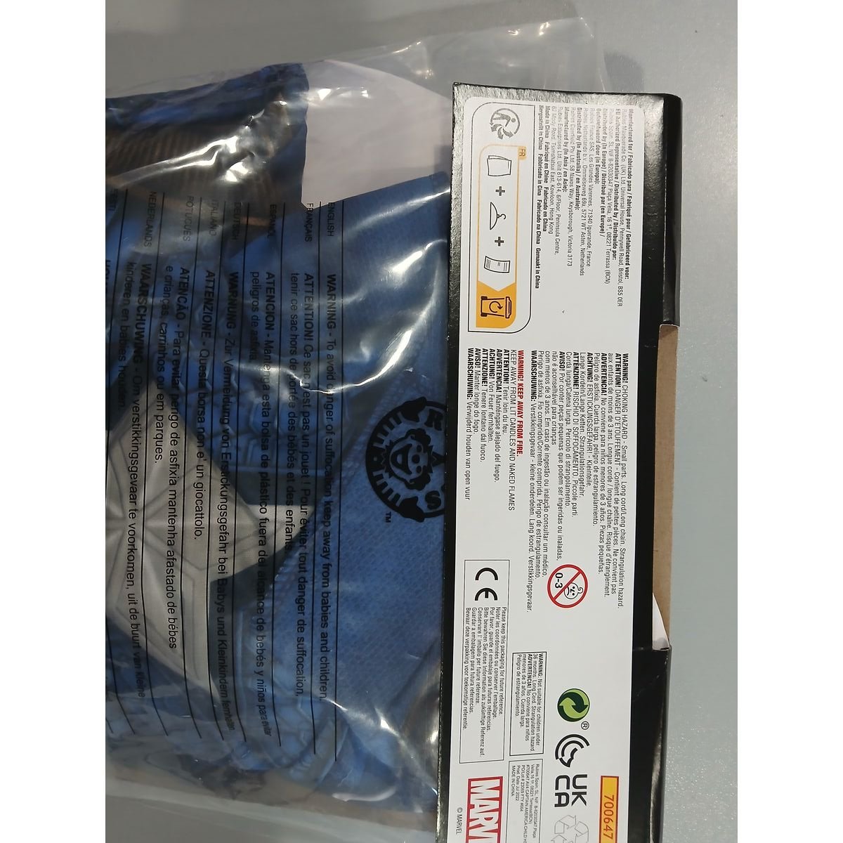 Kostume til børn Captain America Avengers Rubies (8-10 år)_5