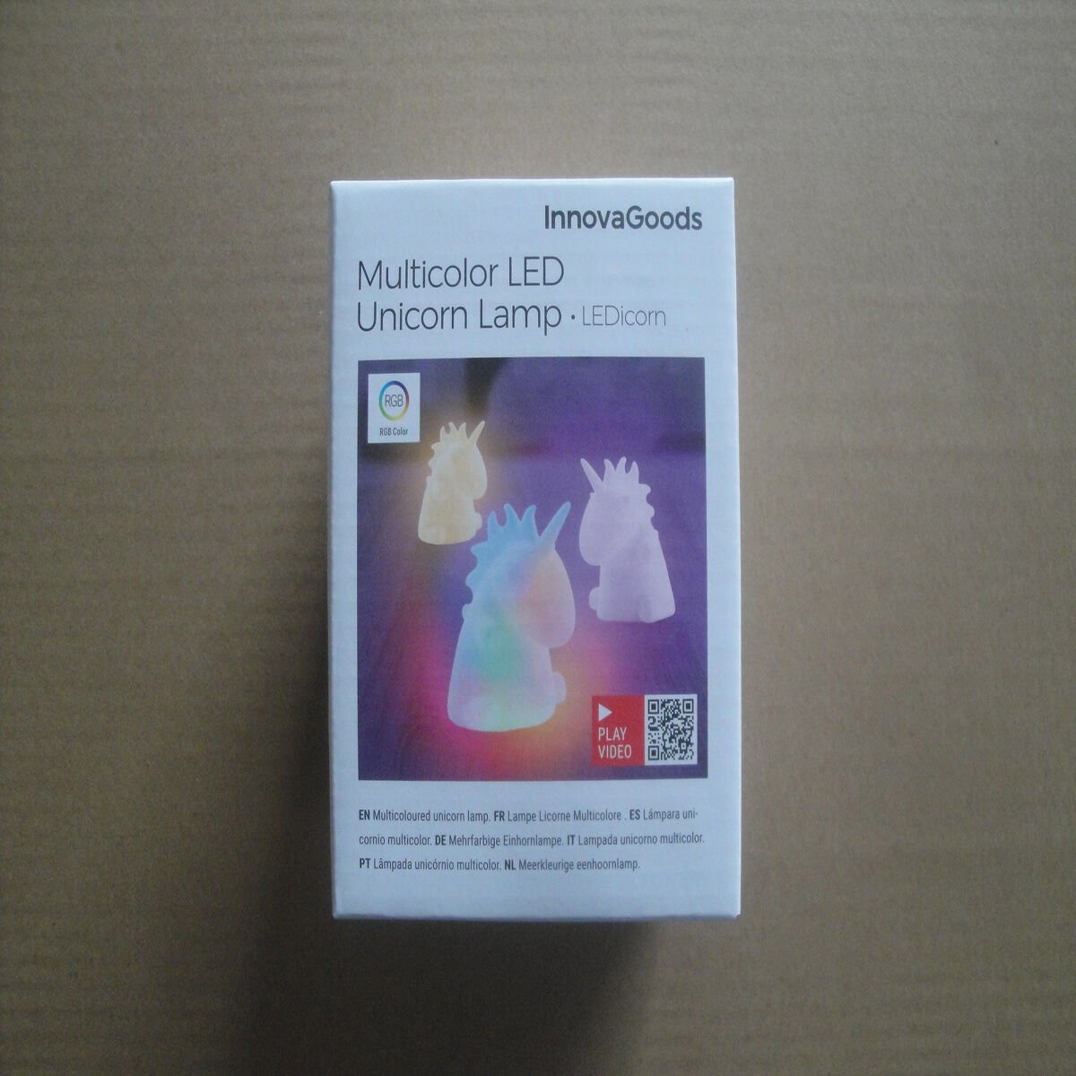 InnovaGoods LEDicorn Multicolour Unicorn Lamp_23