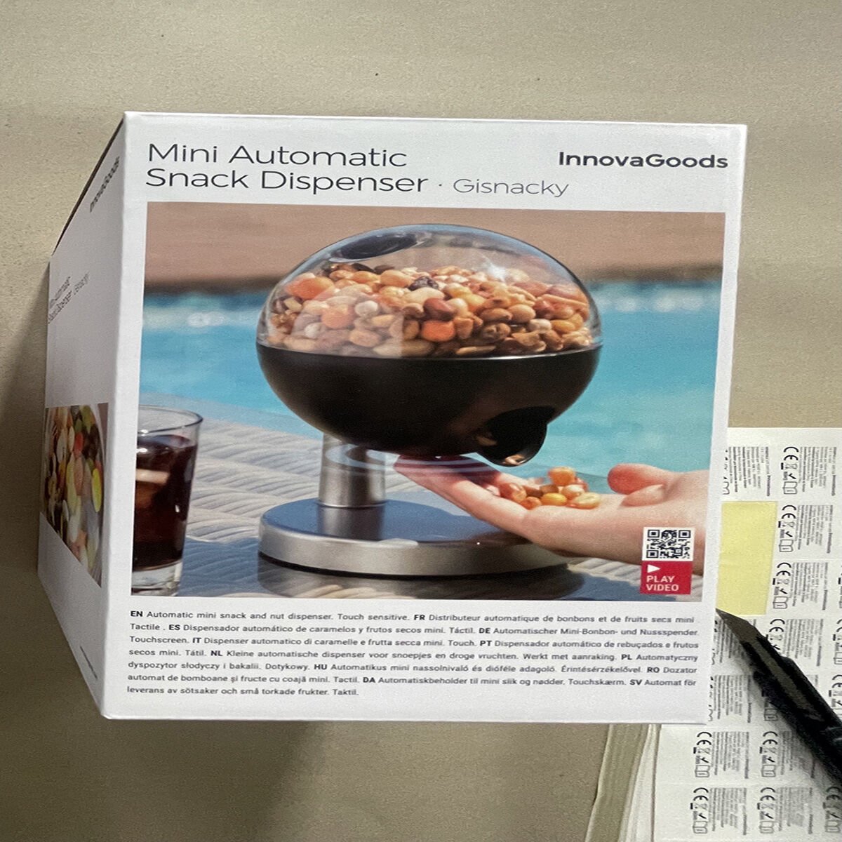 InnovaGoods Mini Automatic Snack Dispenser _19