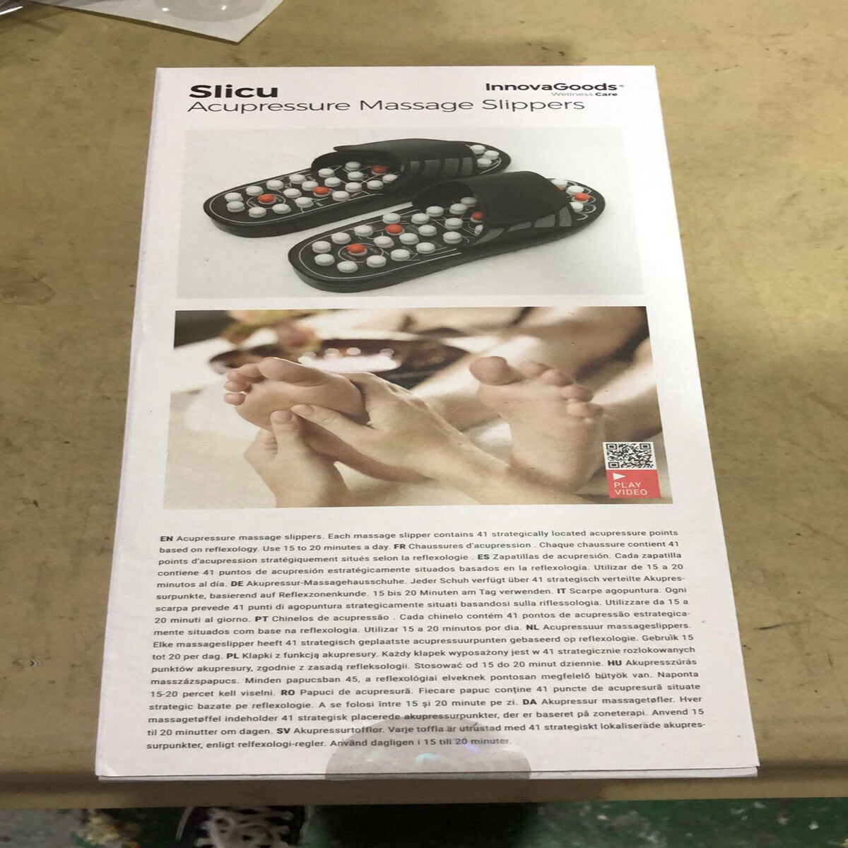 Acupuncture Massage Slippers InnovaGoods_5