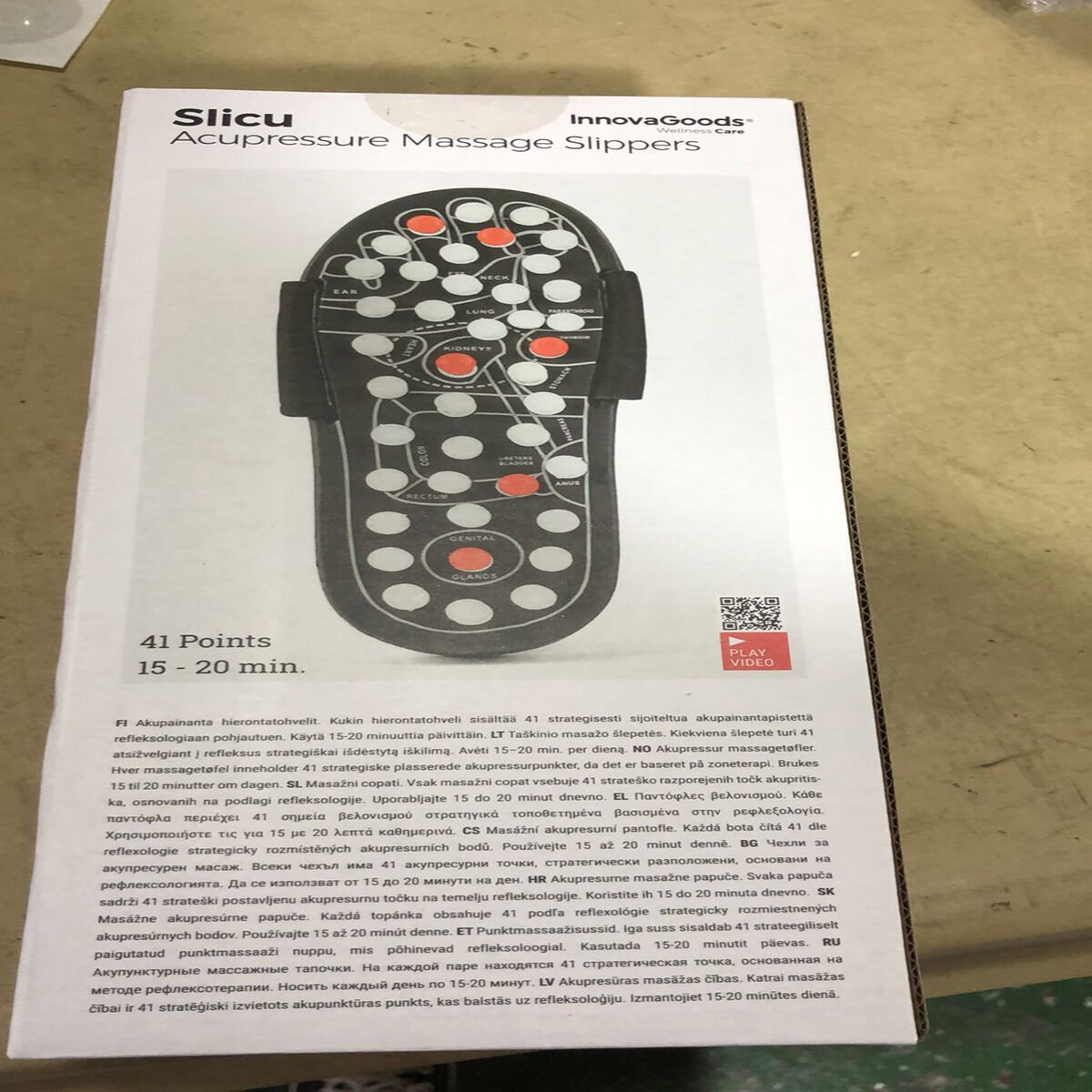 Acupuncture Massage Slippers InnovaGoods_23