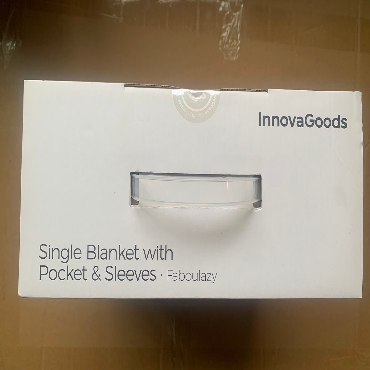 Single Sleeved Blanket with Central Pocket Faboulazy InnovaGoods_10